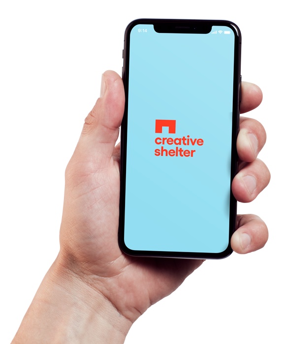 Creative Shelter smartphone