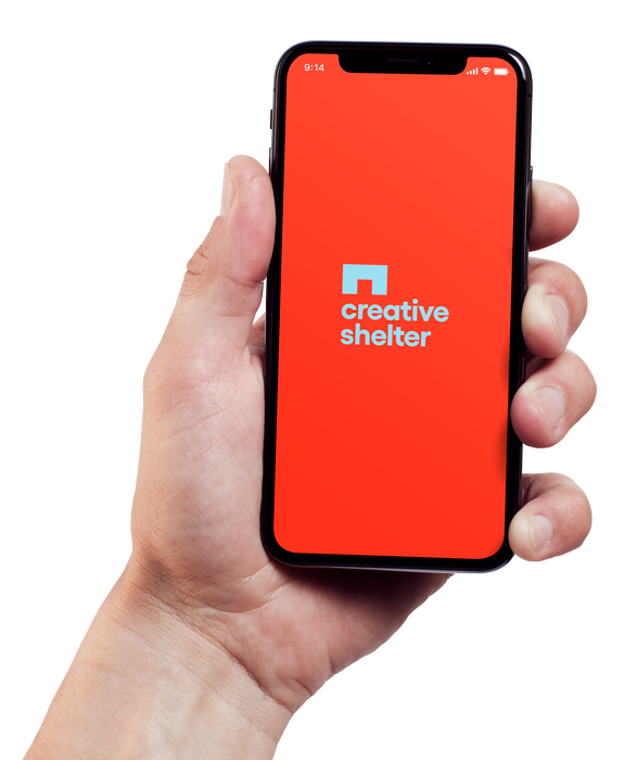 Creative Shelter smartphone